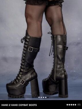 RARE Hand 2 Hand Combat Boots